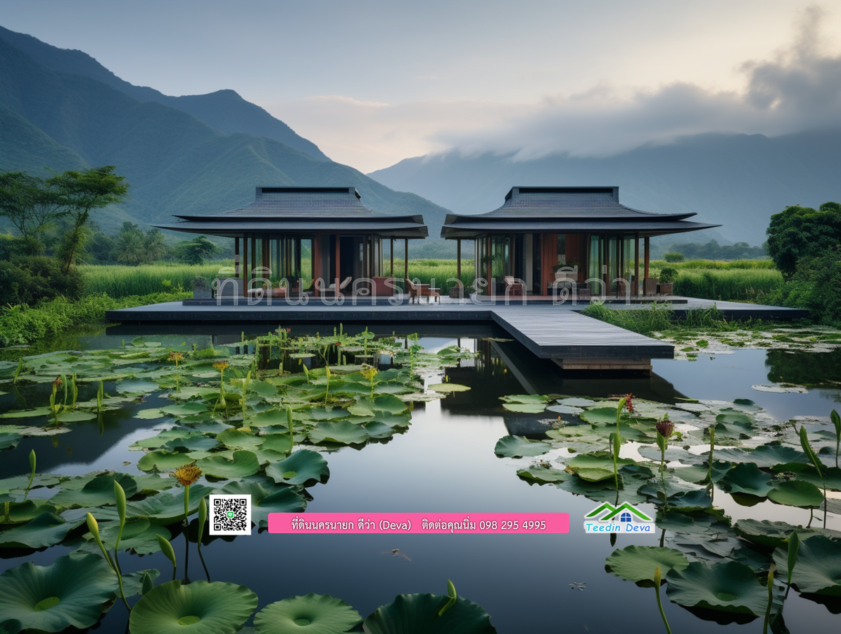 แบบบ้าน ตากอากาศ ริมน้ำ ริมแม่น้ำ