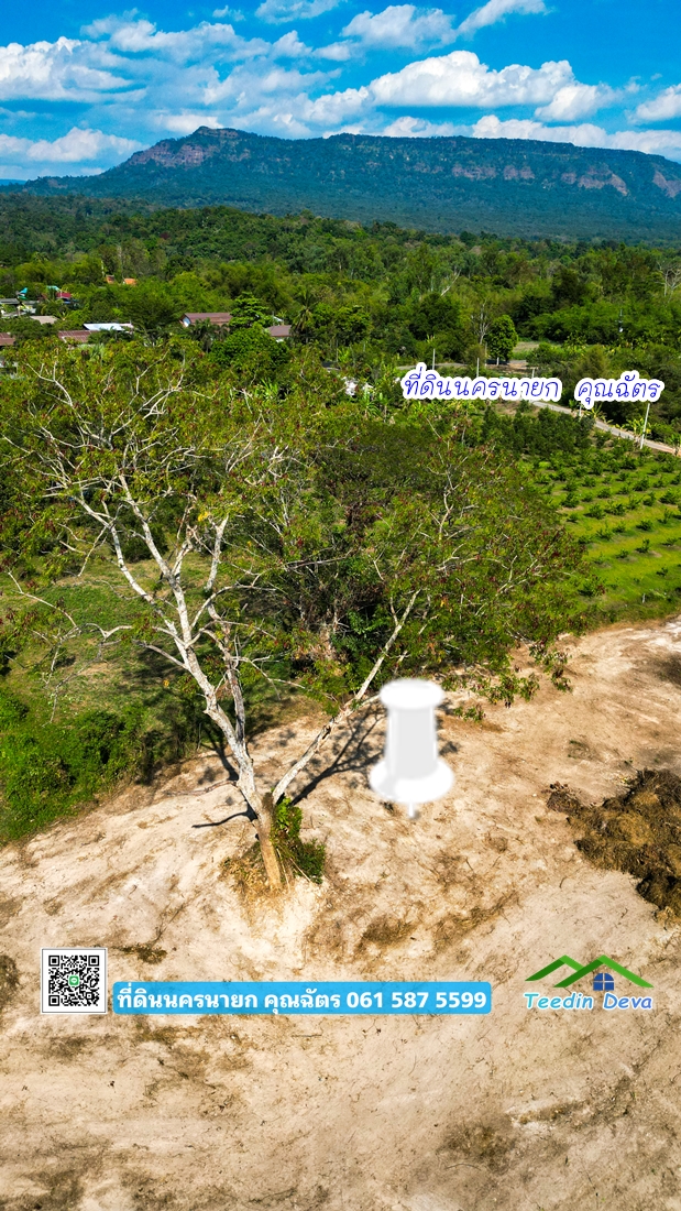 ที่ดินนครนายก วิวภูเขา นาหินลาด ปากพลี ที่ดินสวย วิวเขาโตๆ 9 ไร่ 2 งาน เงียบสงบ เป็นส่วนตัว