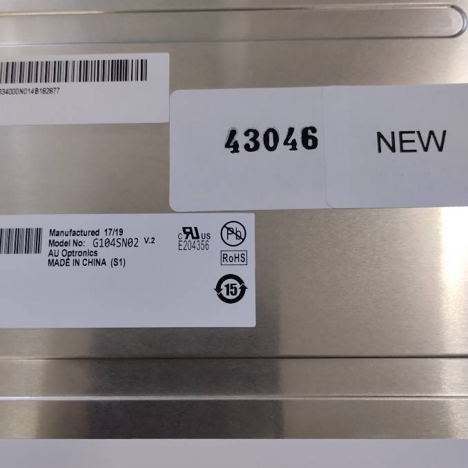LCD PANEL " AUO " MODEL : G104SN02 V.2