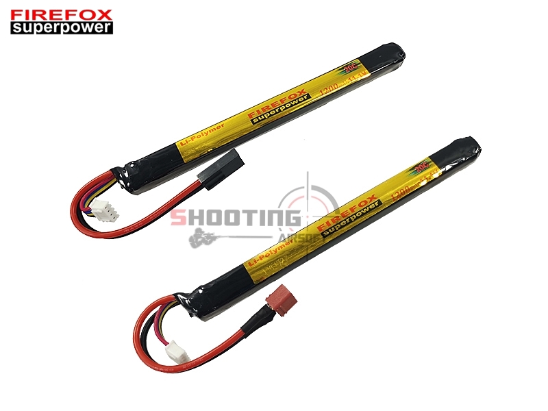 แบตลิโพ Firefox 20c 1200mAh 11.1v (สำหรับAK)