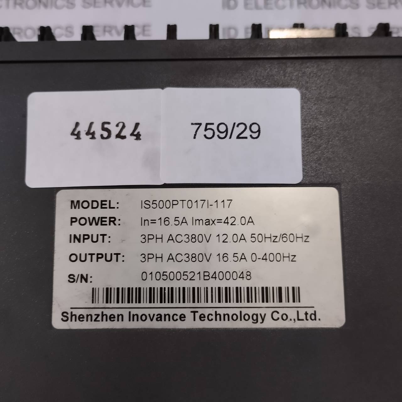 IS500PT017I-117 DRIVE "INOVANCE"