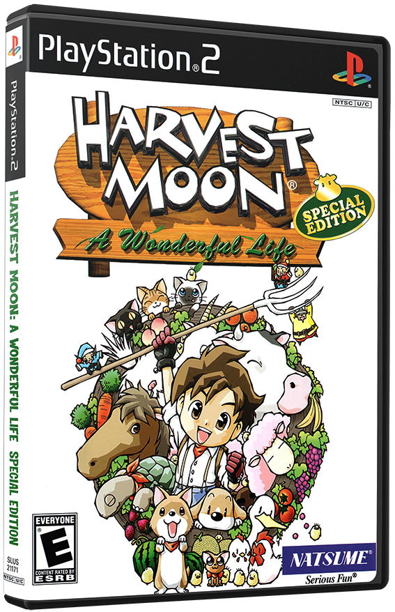 แผ่นเกมส์ PS2 : Harvest Moon - A Wonderful Life Special Edition