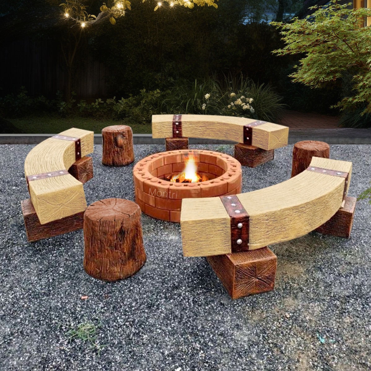 ชุดเก้าอี้สนาม 3 in 1 ลายไม้โทน Sand Luxe สัมผัสใหม่ที่ลงตัว ให้ความรู้สึกอบอุ่น สวยหรู ทันสมัย