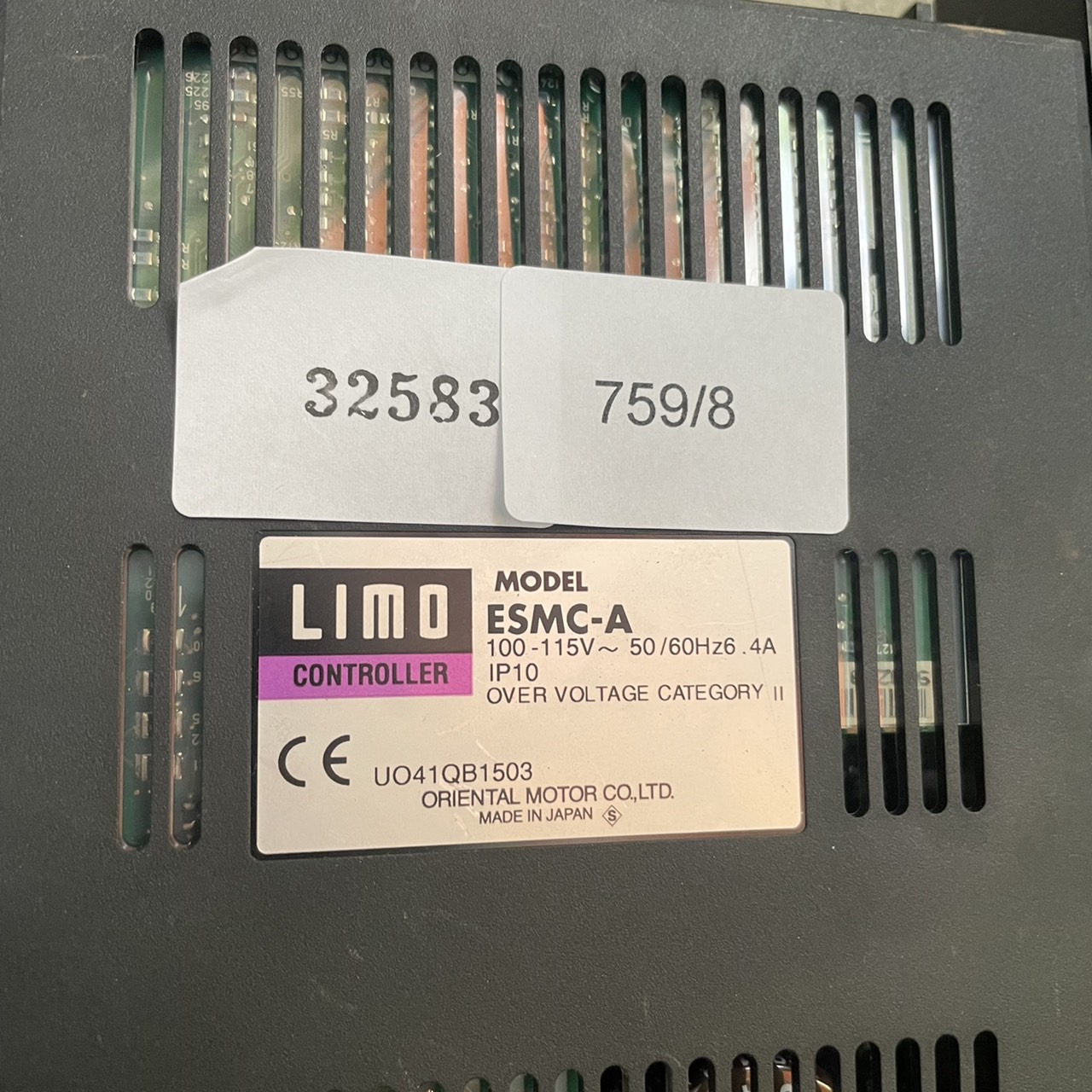 SERVO DRIVE " LIMO " MODEL : ESMC-A