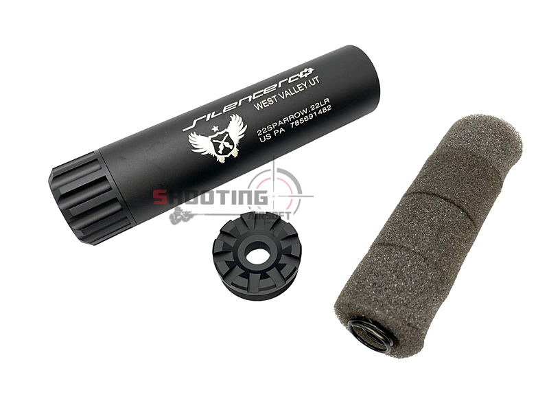 SilencerCo 22Sparrow ( 6 นิ้ว ) เกลียวซ้าย-ขวา BBGun