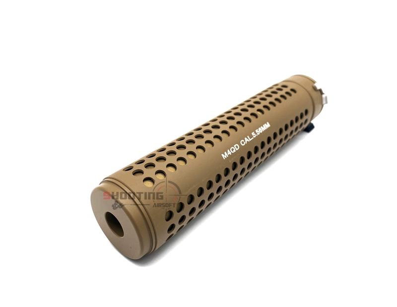Silencer + Flash Hider ปลดไว KAC QD ( 7 นิ้ว )