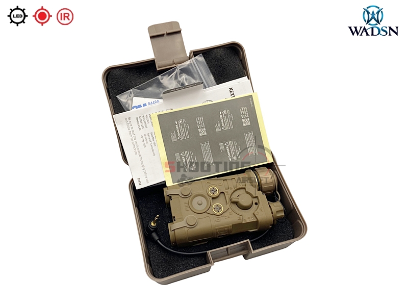 กล่องไฟฉาย เลเซอร์แดง+IR L3 NGAL