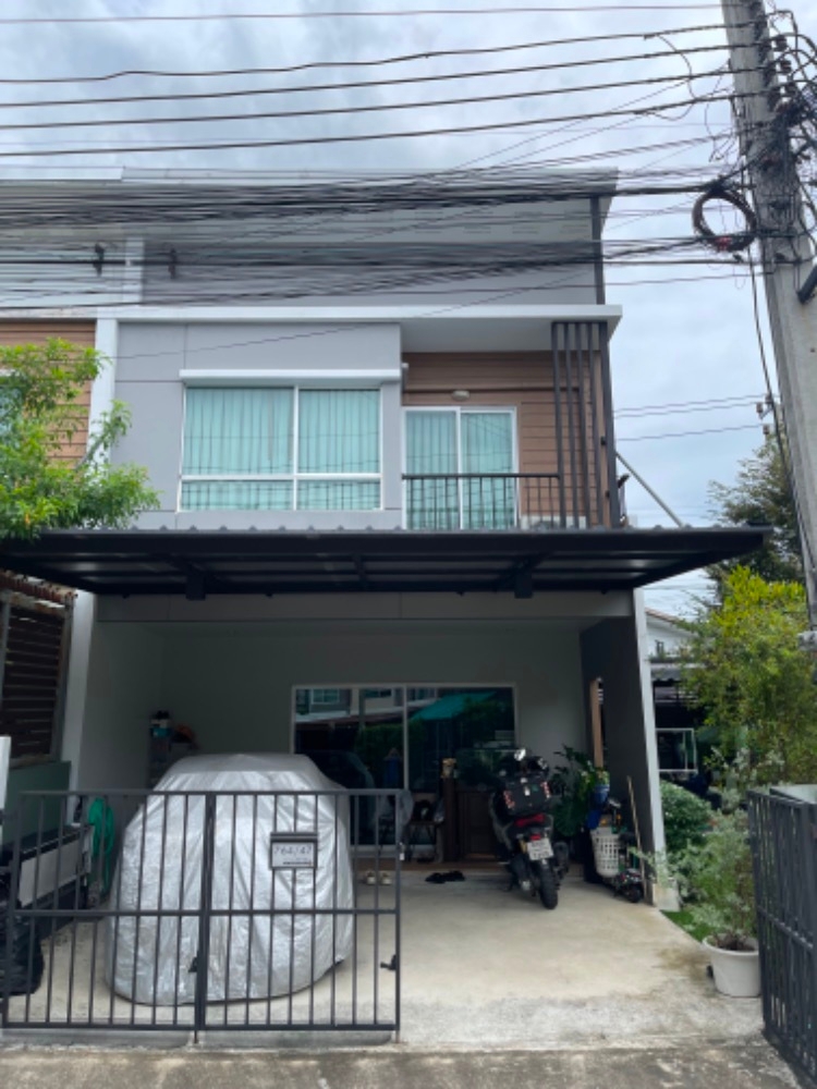 ขายทาวน์เฮาส์ 2 ชั้น วิลเลต ไลท์ พัฒนาการ38 หลังมุม เฟอร์ครบพร้อมอยู่ (N.1026)