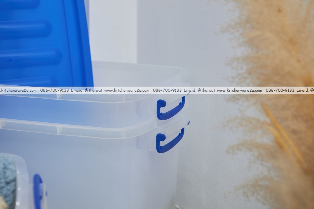 P13595 กล่องเอนกประสงค์ 90 ลิตร (63*63*36 cm) เกรดเอ No.2009 ราคาขายส่งต่อ 1 โหล: 12 ใบ: เฉลี่ย 275 บต่อใบ