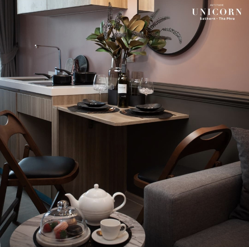 ขายคอนโด Altitude Unicorn สาทร ท่าพระ ราคาเริ่มต้น 2.99 ล้านบาท ขนาด 24 ตร.ม. โปรโมชั่นของแถมเพียบ!