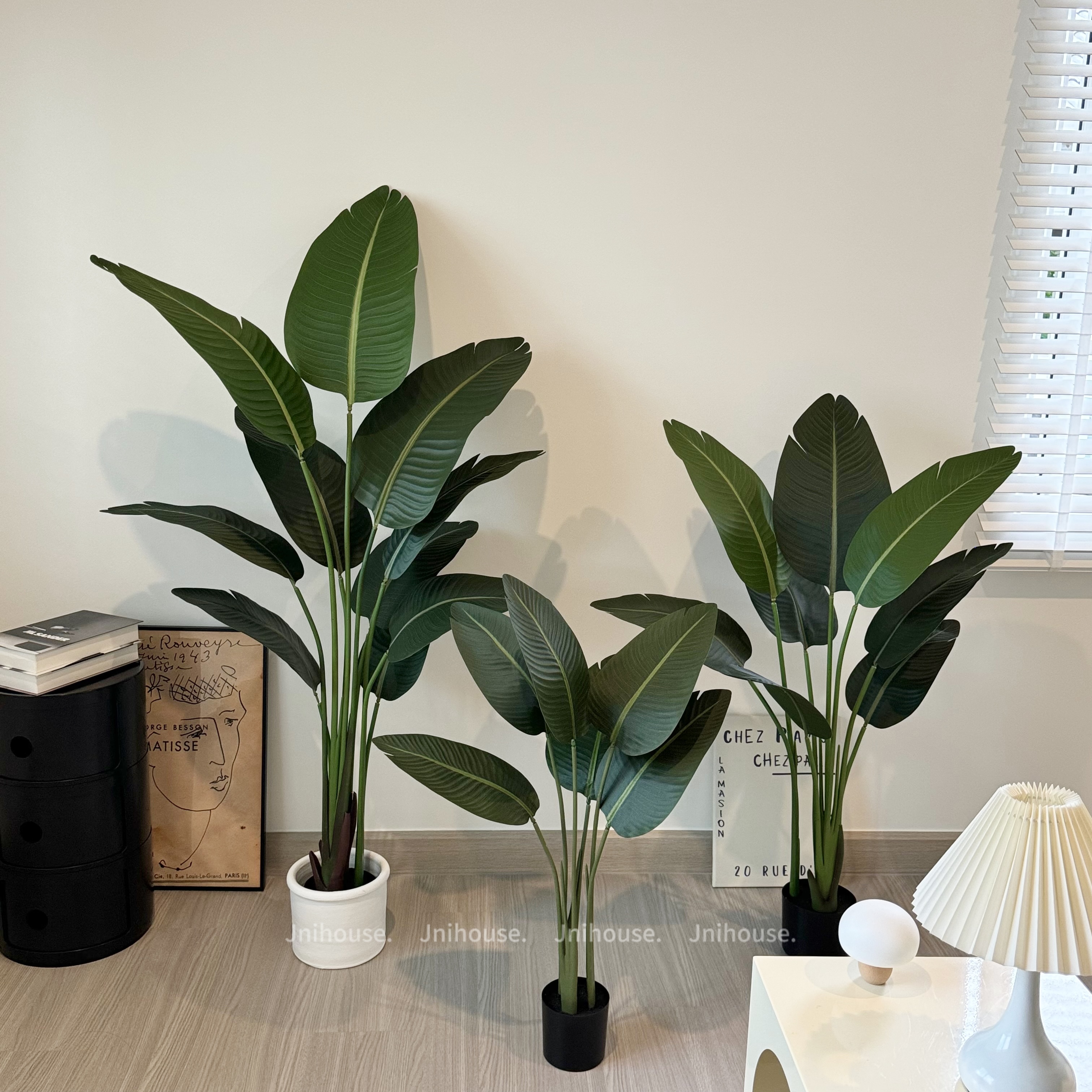 [พร้อมส่ง] Jnihouse : ต้นปักษาสวรรค์ (Bird of Paradise) ต้นไม้ปลอม ต้นไม้ประดับ