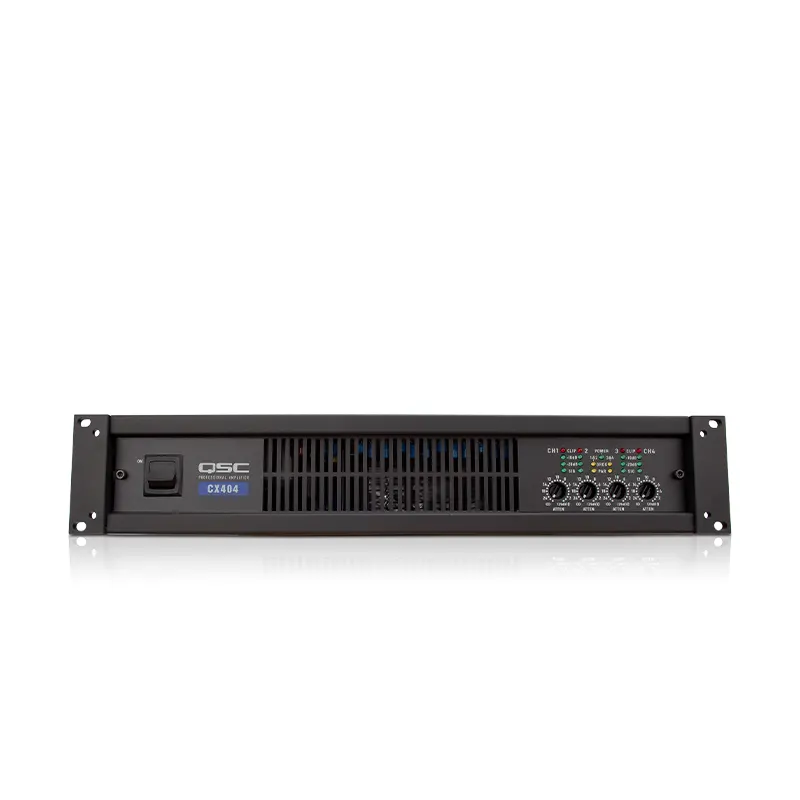 QSC CX404 เครื่องขยายเสียง 4 แชนแนล 250 วัตต์