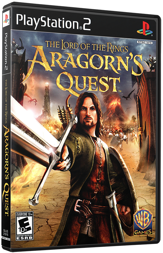 แผ่นเกมส์ PS2 : Lord of the Rings, The - Aragorn's Quest