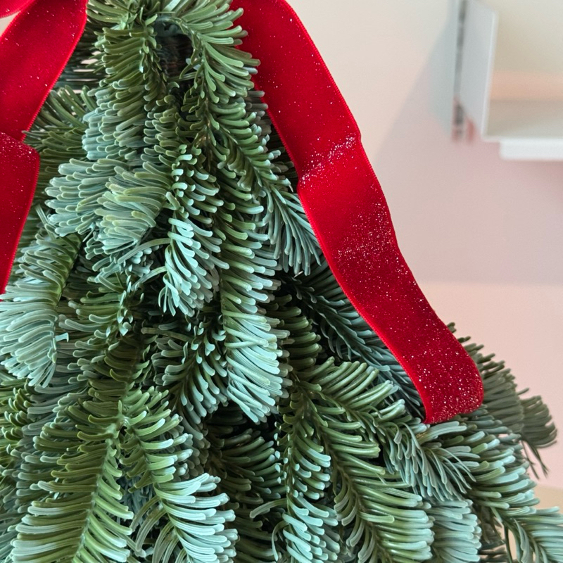 [พร้อมส่ง] Jnihouse : โบว์ตกแต่งคริสต์มาสสีแดง