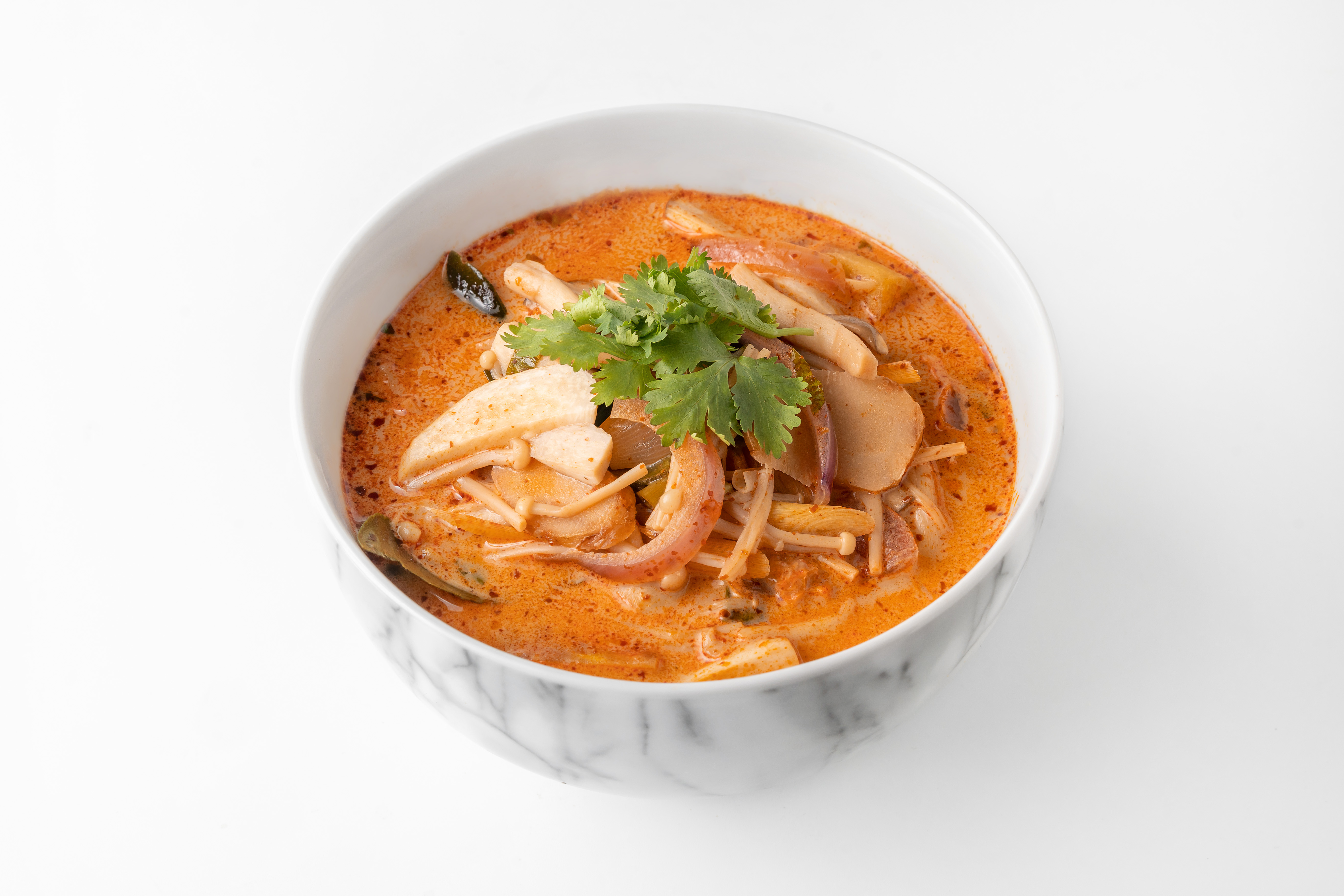 ต้มยำเห็ดรวมเจ