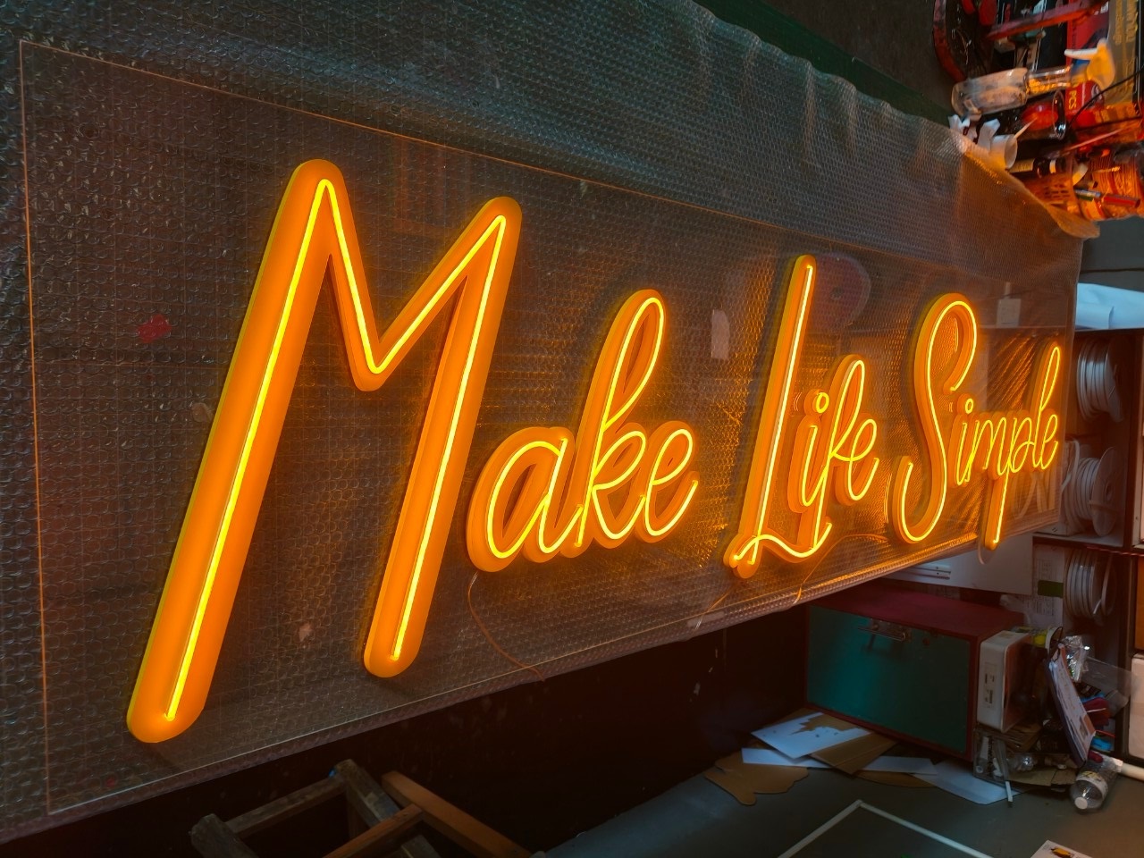 ไฟดัดอีออนเฟล็ก ขนาด 45x220 cm