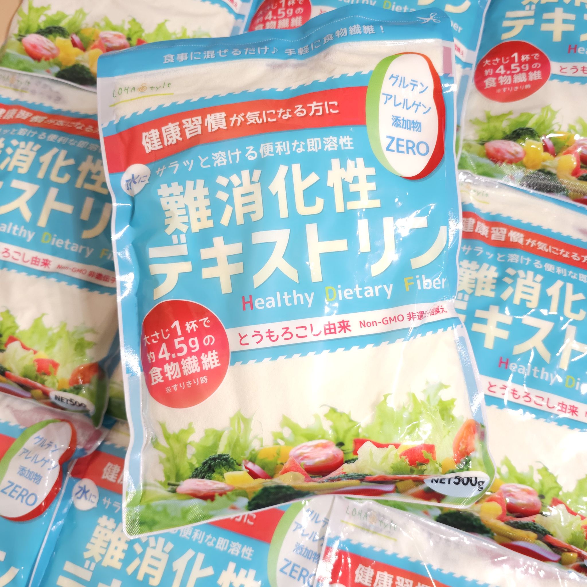 LOHAStyle Indigestible Dextrin ขนาด 500g ใช้วัตถุดิบจากธรรมชาติ