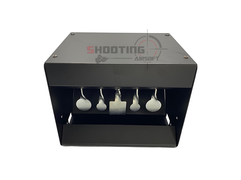 เป้าซ้อมยิง ทรงกล่องสี่เหลี่ยม (เป้าขยับ)