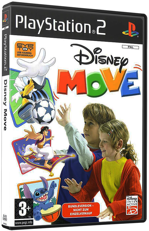 แผ่นเกมส์ PS2 : Disney Move