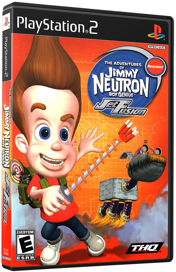 แผ่นเกมส์ PS2 : Jimmy Neutron - Jet Fusion