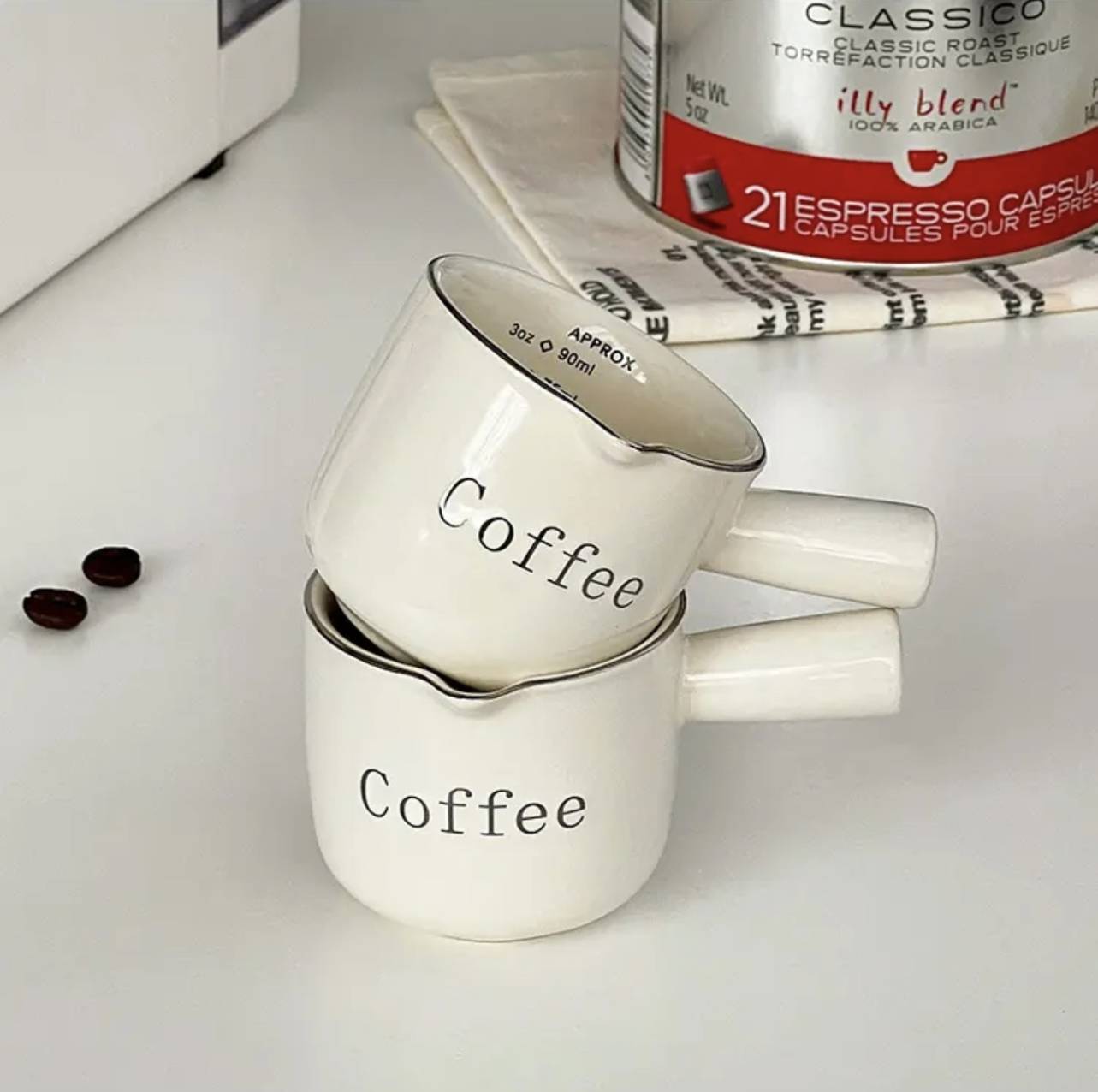 แก้วตวงเซรามิค ซื้อ 1 ฟรี 1