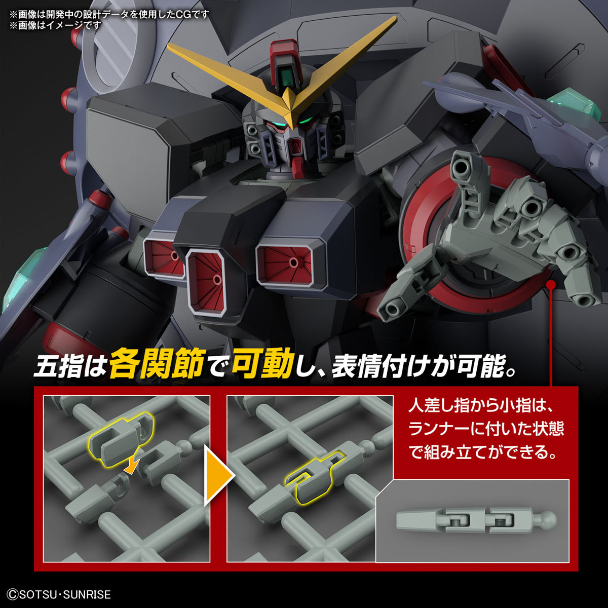HG 1/144 DESTROY GUNDAM กล่องยุบ