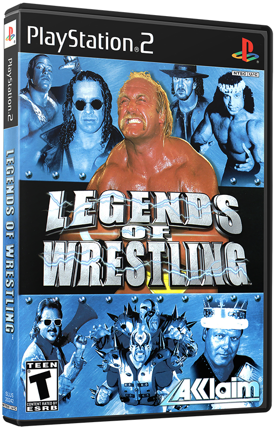 แผ่นเกมส์ PS2 : Legends of Wrestling