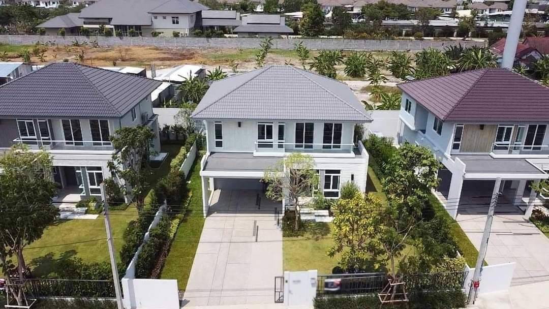 ขายบ้านเดี่ยว มัณฑนาบางนา-วงแหวน ประเวศ กรุงเทพมหานคร บ้านใหม่ไม่เคยเข้าอยู่ใกล้เมกะบางนา ( N.1463 )