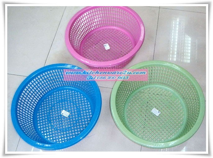P05955 ตะแกรงกลม สีหวาน 058 JN (ราคาส่งต่อ 6 โหล:72 ใบ: เฉลี่ย 200 บ/โหล)