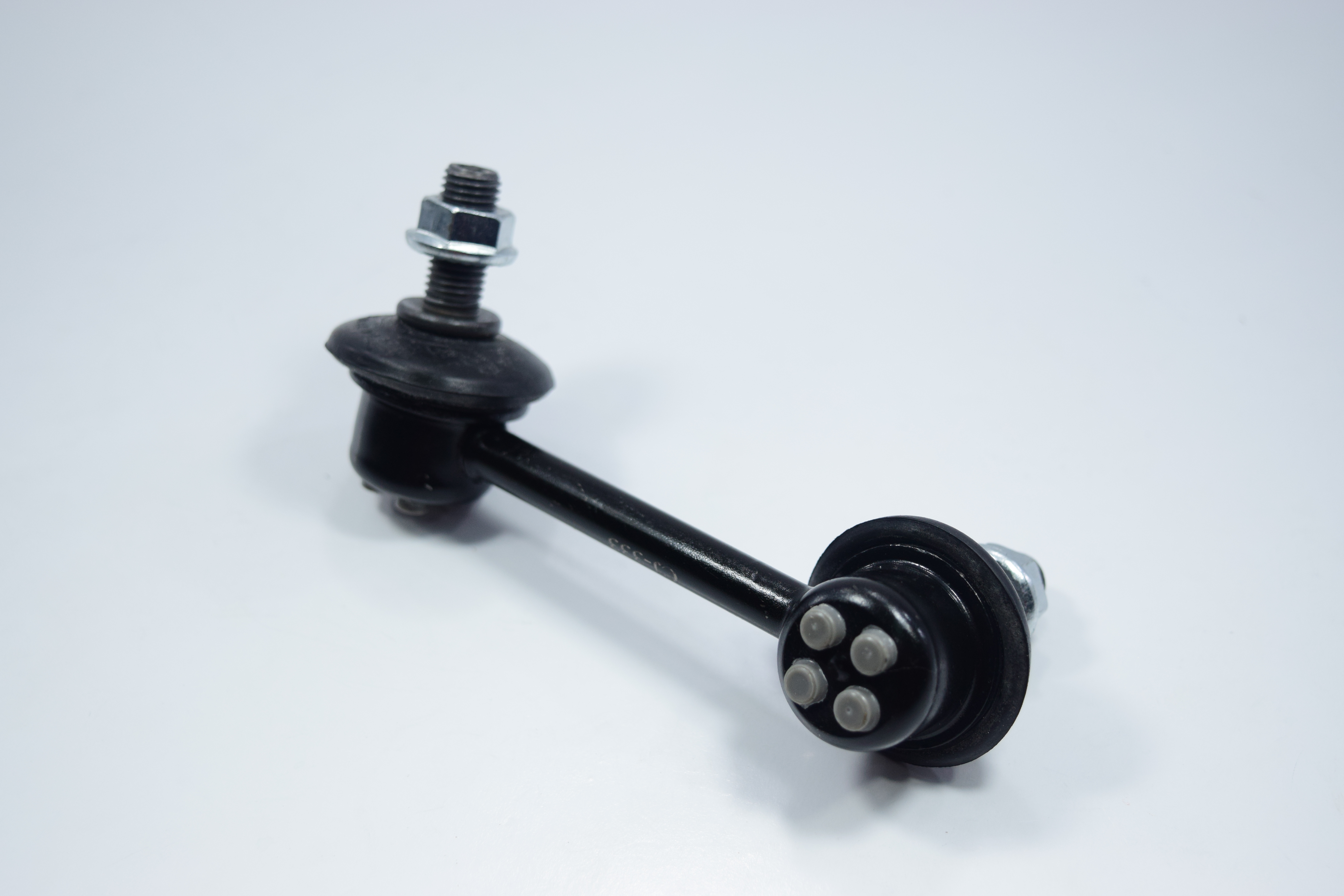 ลูกหมากกันโคลงหลัง HONDA CIVIC ปี 1996-2000 ฮอนด้า ซีวิค ตาโต / ขนาด ยาว A 90 mm. / เกลียวเสื้อ B 10 mm. / ตัวเลขบอกทิศ C 17' R, 7' L / 3L-6265 / ยี่ห้อ 333 (1คู่ 2 ตัว) (STABILIZER LINK REAR) (ซ้าย / ขวา)