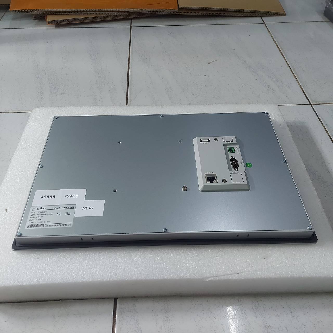 LCD TOUCH SCREEN " MCGSTPC " MODEL : TPC1570GI