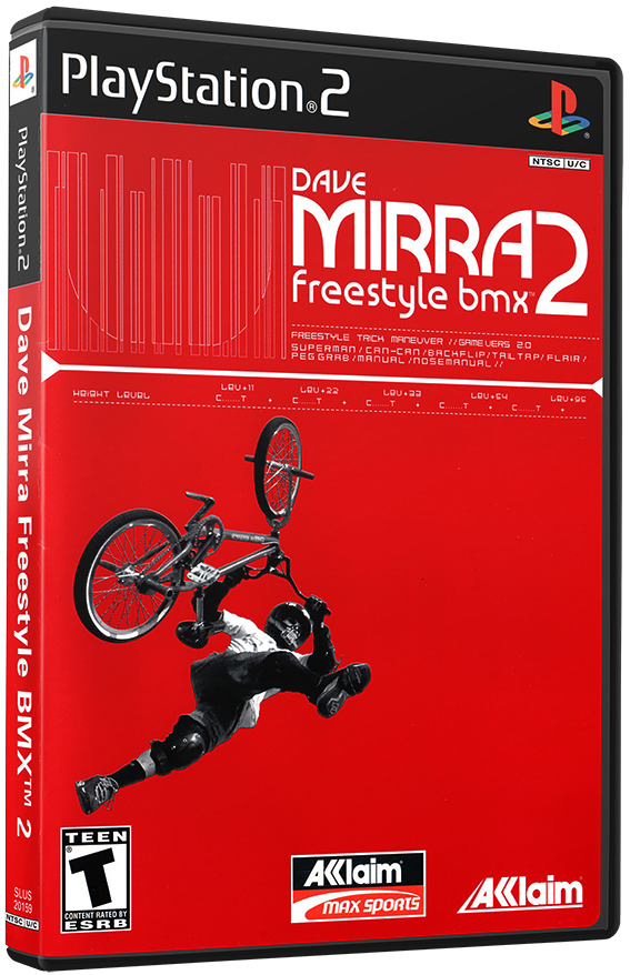 แผ่นเกมส์ PS2 : Dave Mirra Freestyle BMX 2