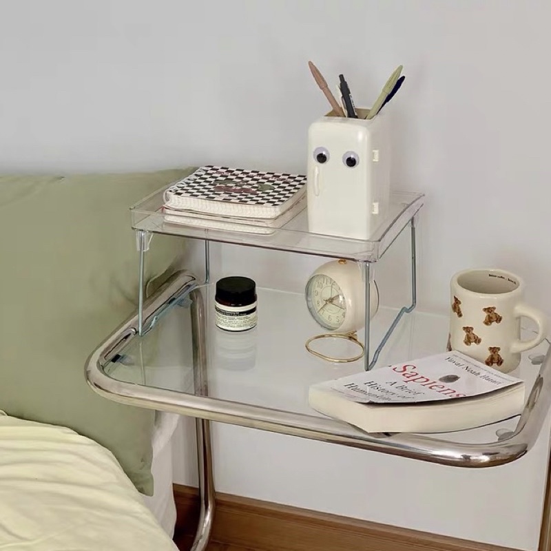 [พร้อมส่ง] Jnihouse : ชั้นพลาสติกใส ชั้นวางของแบบใส