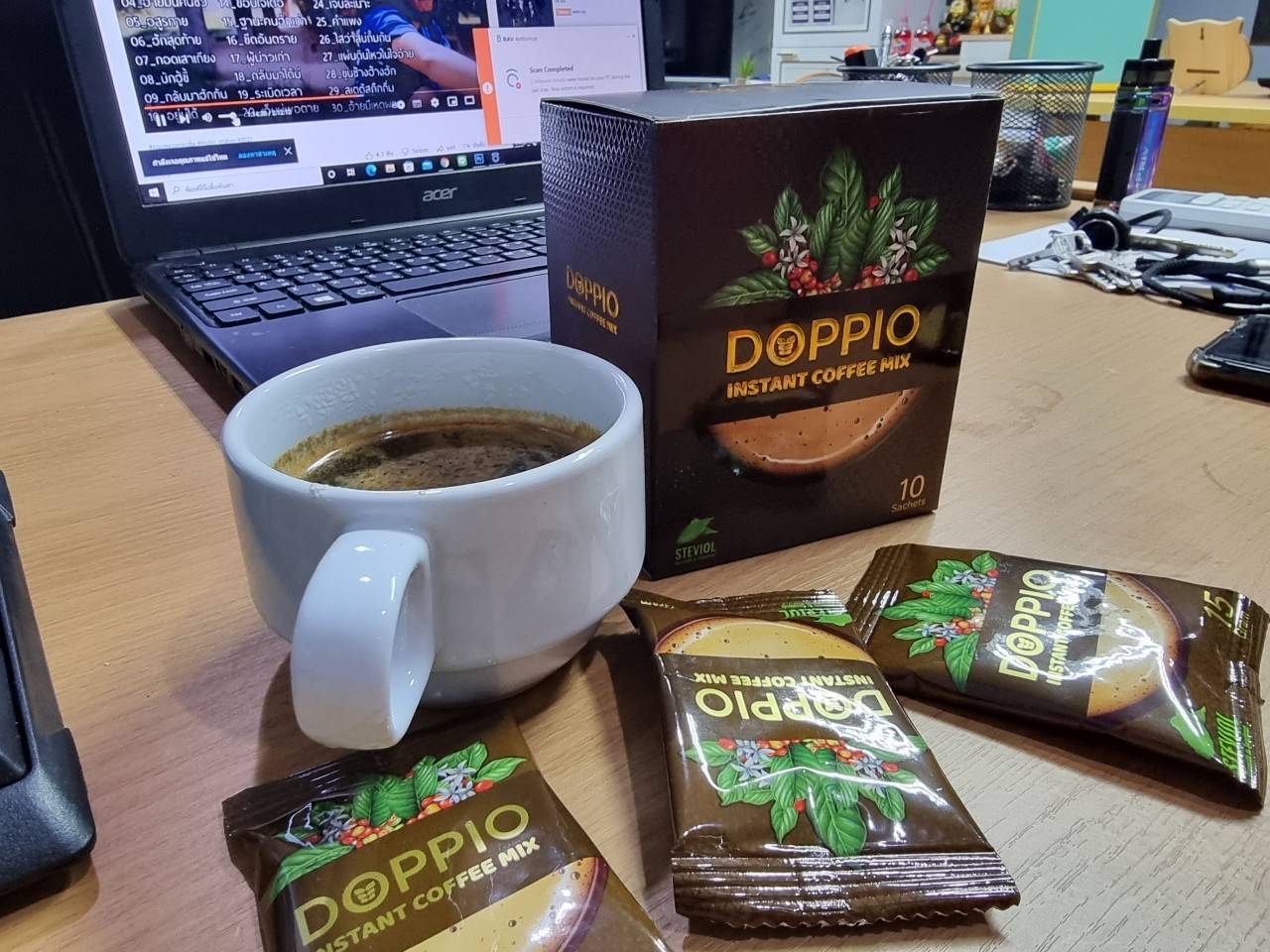 สั่งซื้อกาแฟ ด๊อปปิโอ้ ด๊อปปิโอ้กาแฟดำ