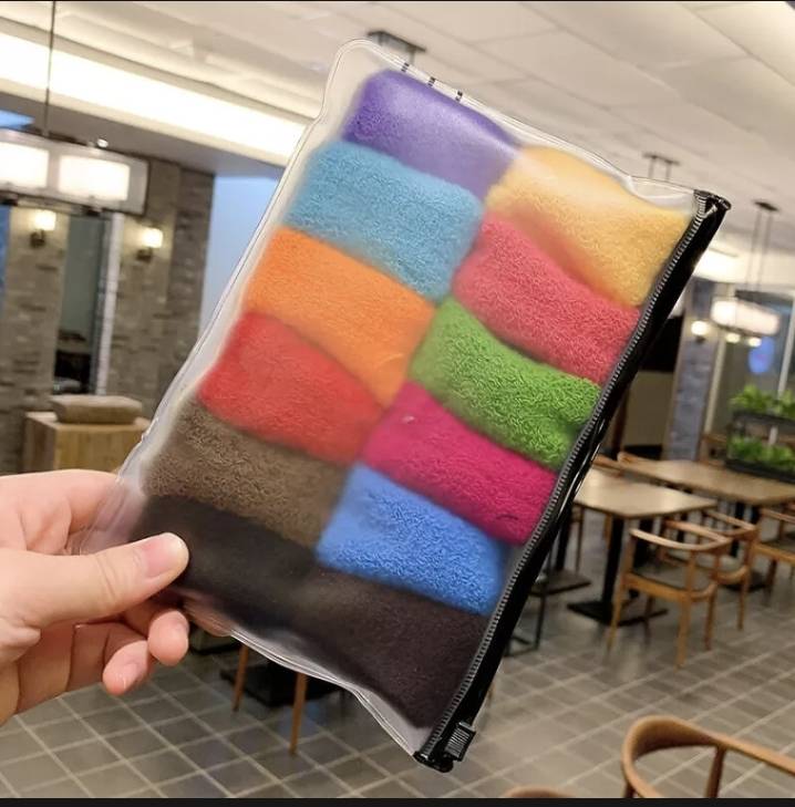 💗มาหยากิ๊ฟช้อป💗 ยางรัดผม เส้นนุม ใหญ่ น่ารัก สีสันสดใส ยางรัดผมแฟชั่นผู้หญิงสไตล์เกาหลี ขนาด 5 ซ.ม. แพ็ค /12ชิ้น