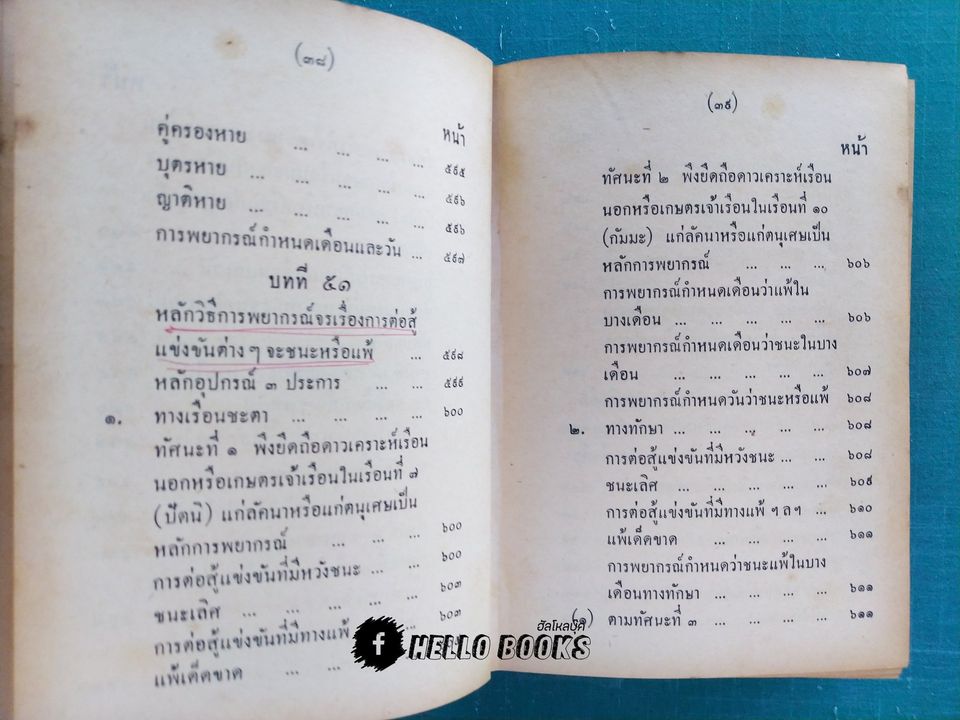 คู่มือโหรพิเศษ ภาค ๓