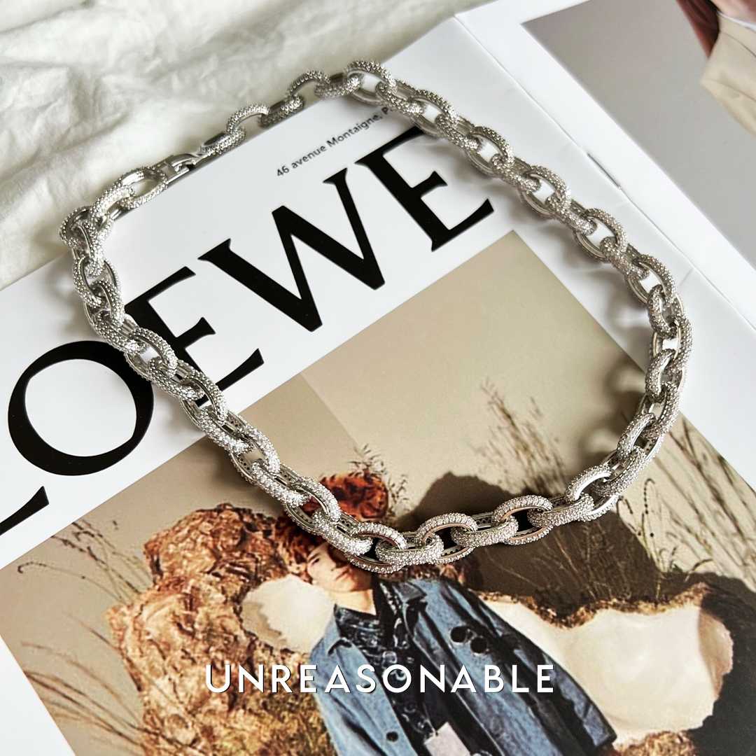 สร้อยคอ เพชร CZ UA0816-01 Unreasonable Accessories