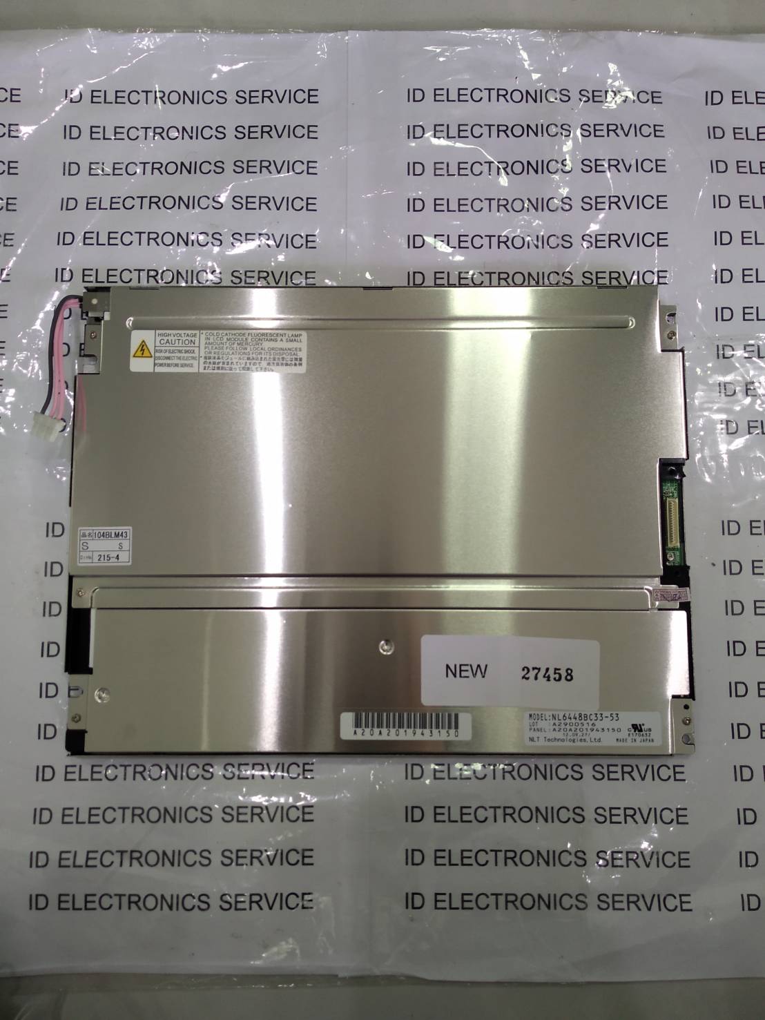 LCD PANEL " NEC " MODEL : NL6448BC33-53