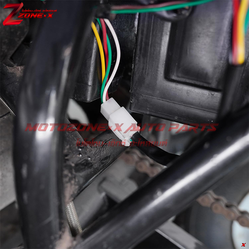 แผ่นชาร์จตัวเรียงกระแสแบบ 5 สาย Voltage Regulator 5 WIRE for GY6 125/150cc Engines MOTOZONE-X(โมโตโซน-เอ็กซ์) Part อะไหล่