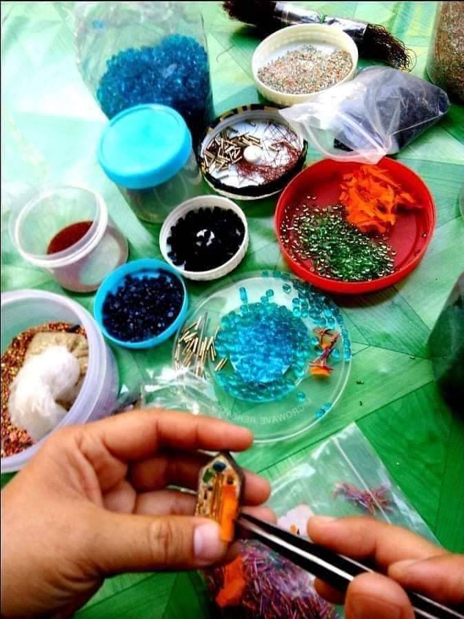 ท้าวเวสสุวรรณ รุ่นแรก หลังตะกรุด 5ดอก หลวงปู่ศักดิ์ สมาหิโต