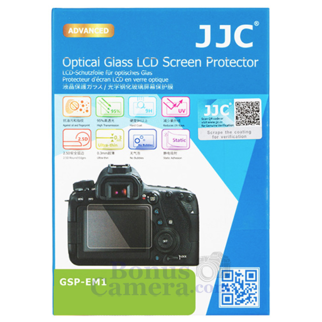 GSP-EM1 กันรอยจอ Olympus OM-D E-M1,M1 II,III,M1X,E-M5,M5 II,III,E-M10 II,III,IV Pen-F,E-P5,E-PL7,E-PL8,E-PL9,E-PL10 LCD Screen Protector