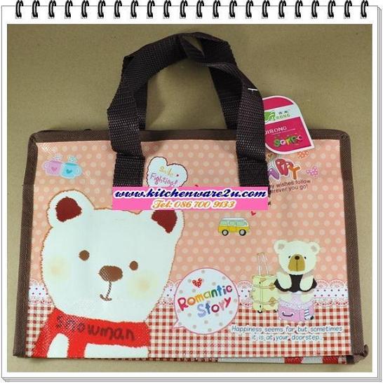 P02912 กระเป๋าหูหิ้ว เกาหลี ราคาส่งต่อ 1 โหล (180 บ/โหล ส่ง 15 บาท ขายส่งทุกอย่าง 20 บาท)
