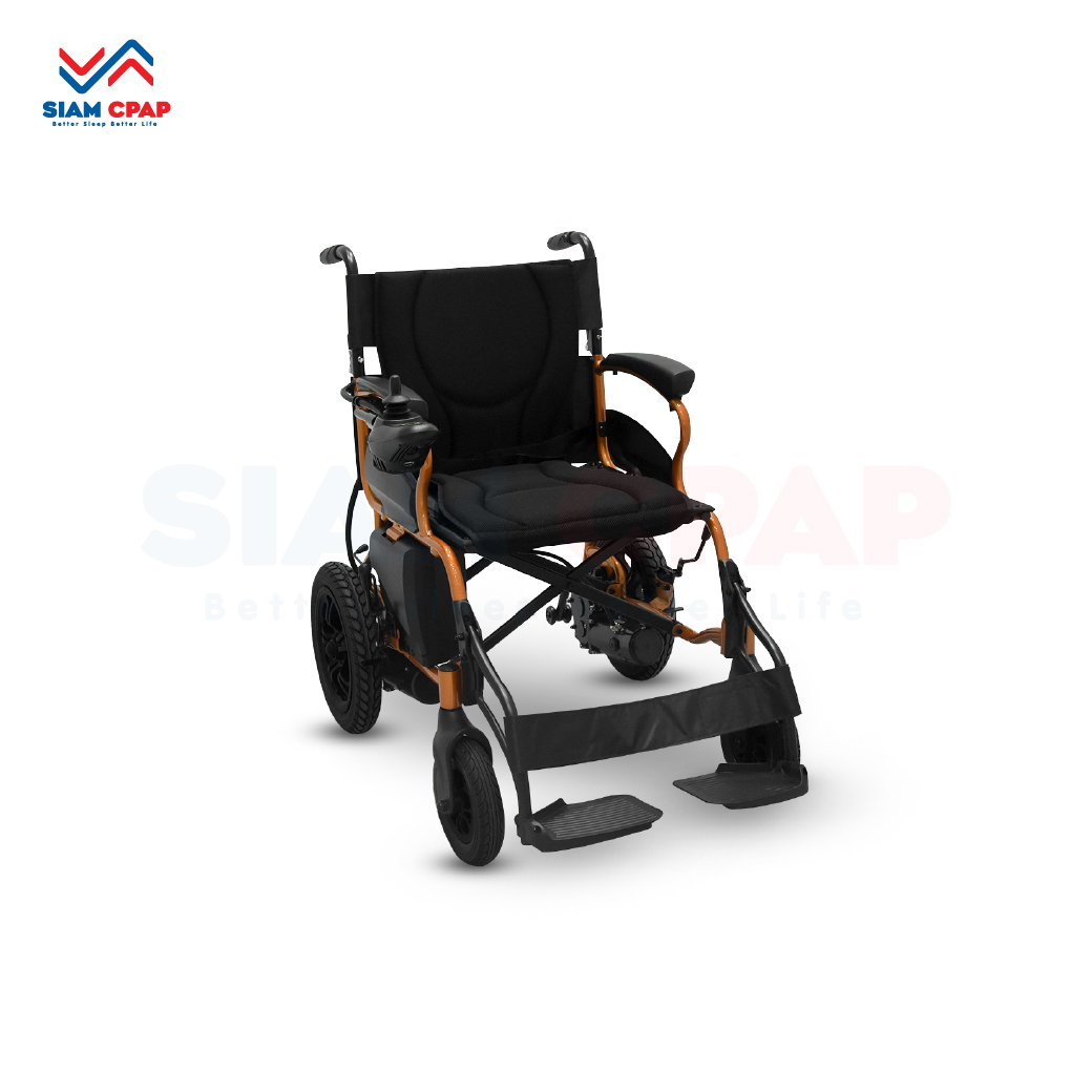 รถเข็นไฟฟ้า วีลแชร์ไฟฟ้า ยี่ห้อ Yuwell รุ่น D130HL การรับประกัน โครงสร้าง 3 ปี คอนโทรล แบตเตอรี่และมอเตอร์ 1 ปี