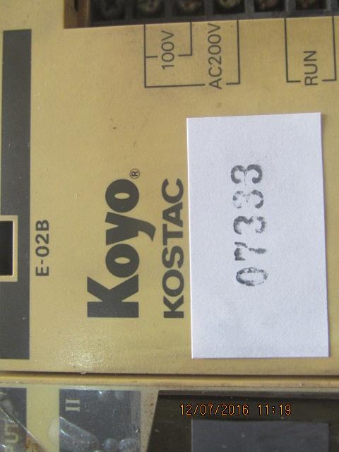 PLC " KOYO " MODEL : E-02B