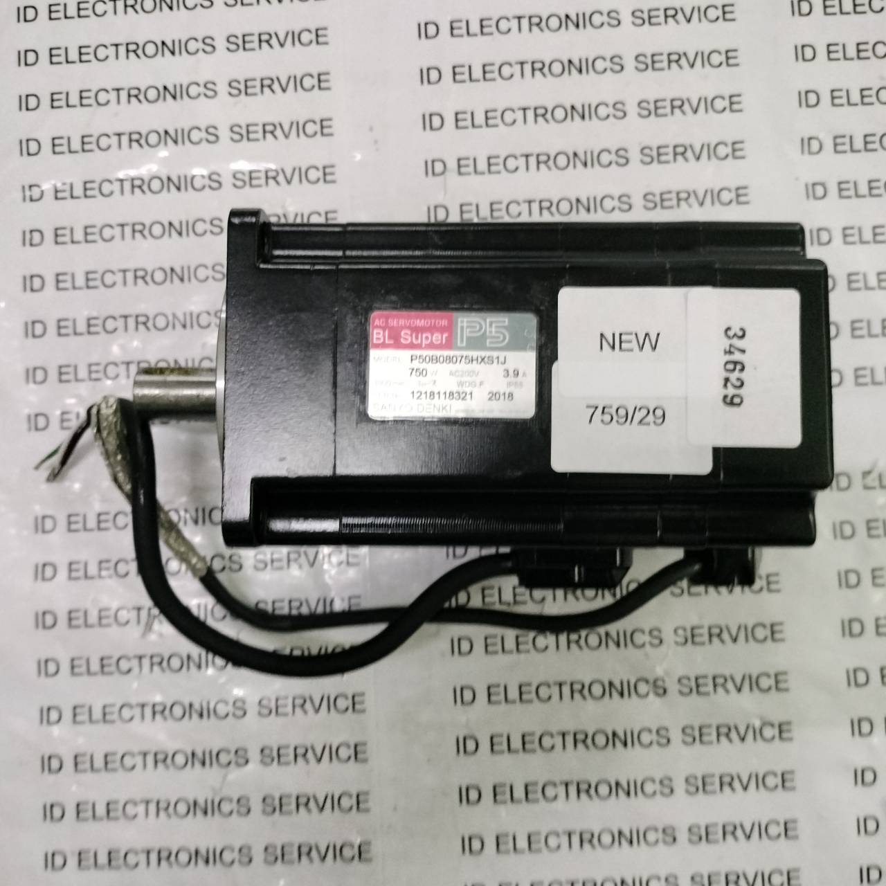 SERVO MOTOR " SANYO DENKI " MODEL : P50B08075HXS1J
