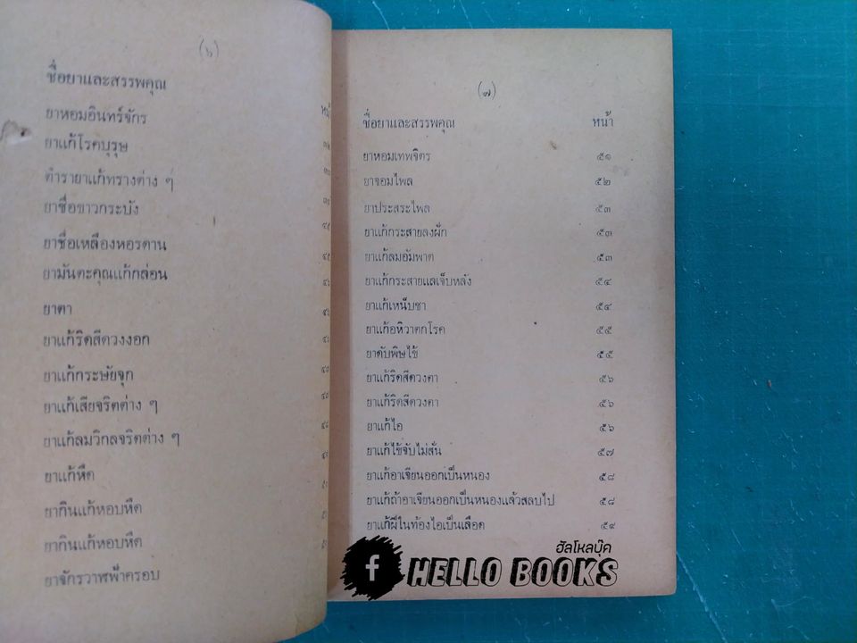 ตำรายาไทย รักษาโรคต่างๆ รวม ๑๑๗ ขนาน