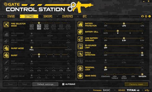 GATE TITAN V2 Basic Module (สายหลัง)