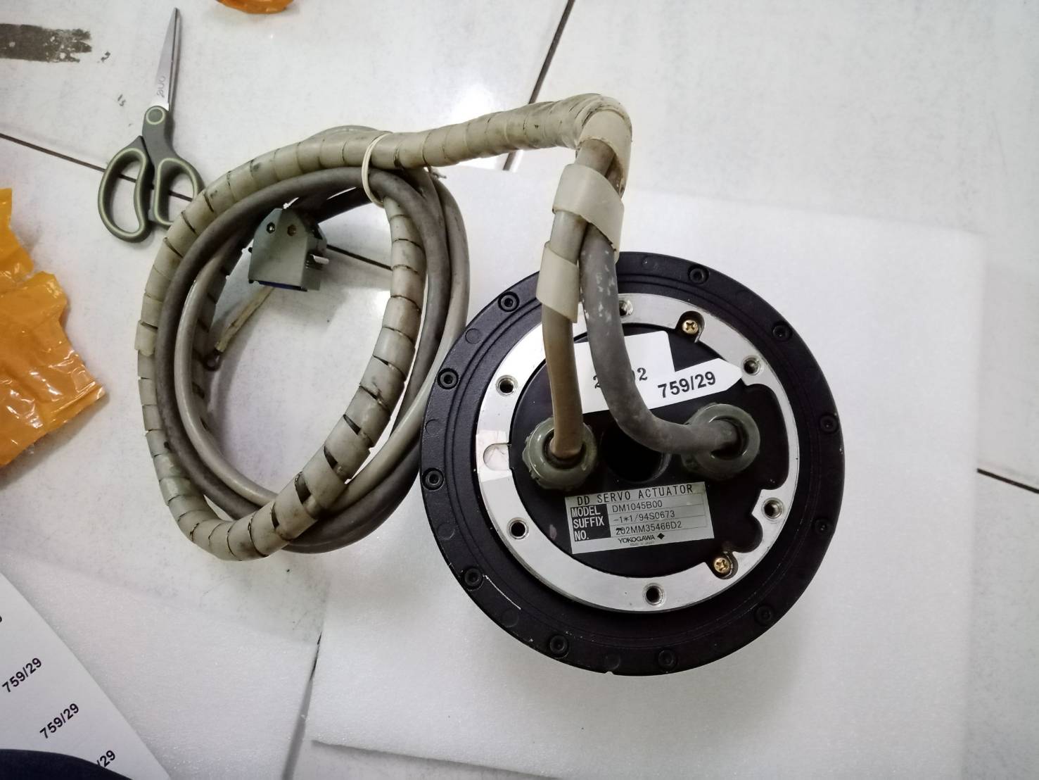 จำหน่าย ซ่อม SERVO MOTOR YOKOGAWA รุ่น DM1045B00