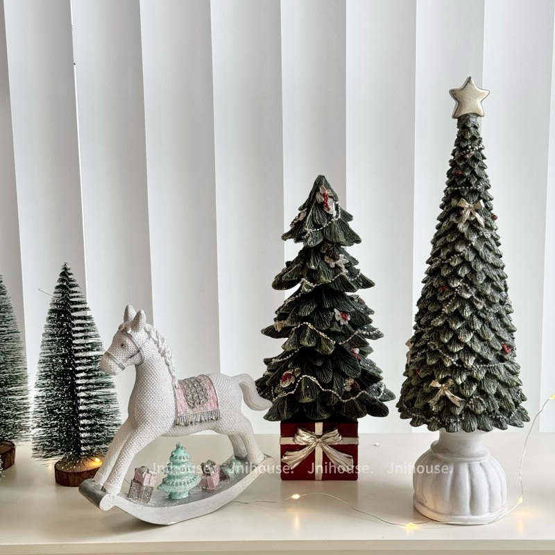 [พร้อมส่ง] Jnihouse : ของตั้งโชว์เรซินประดับคริสต์มาส (Resin Christmas Charm)