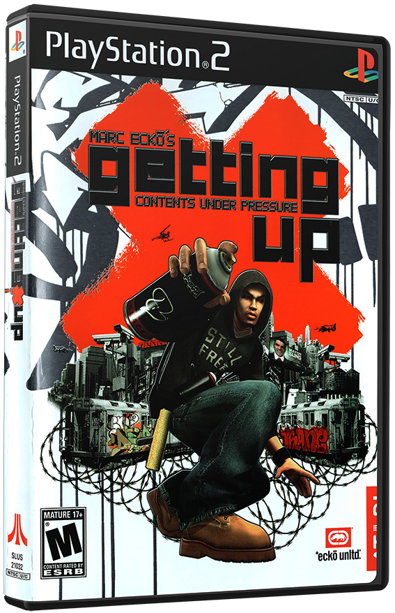 แผ่นเกมส์ PS2 : Marc Ecko's Getting Up - Contents Under Pressure